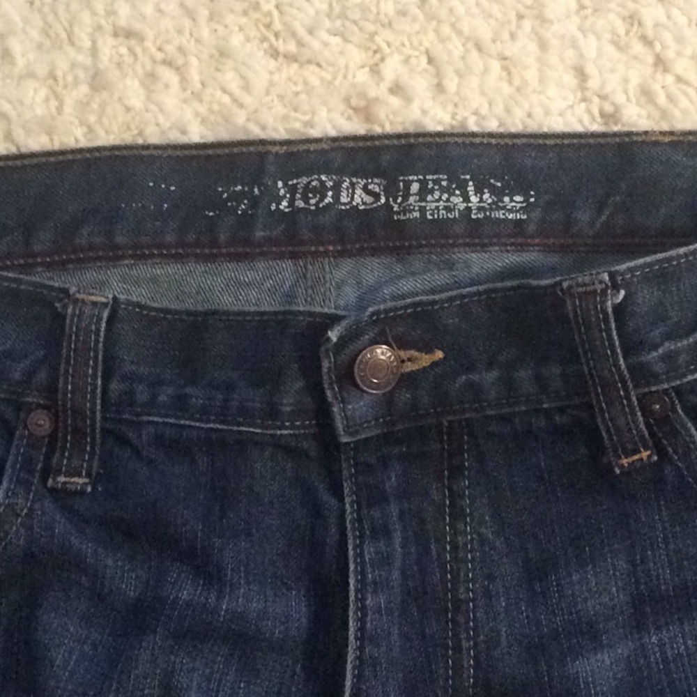 Old Navy Slim Fash denim dark wash - Picture 4 of 9
